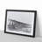 The Ribblehead Viaduct in Yorkshire in Abstract - Picture Frame Graphic Art Print-55771134-55771136