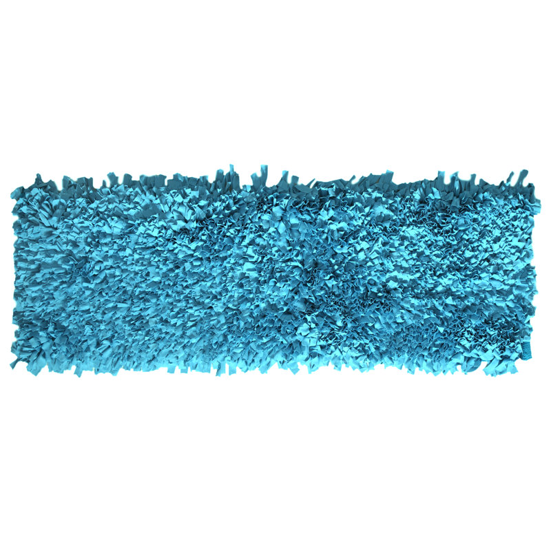 Tapis à poils longs en jersey 80% polyester / 20% coton Bella Premium, Tapis de couloir 2 pi x 6 pi