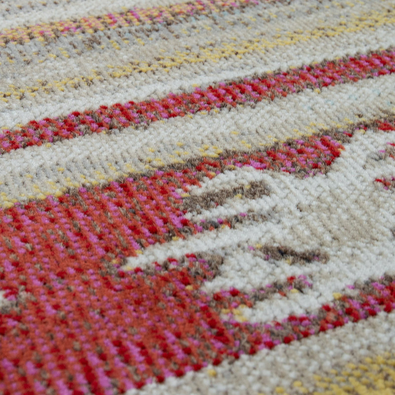 Cleckheat Striped Flatweave Indoor / Outdoor Area Rug, Rectangular 200 x 280cm