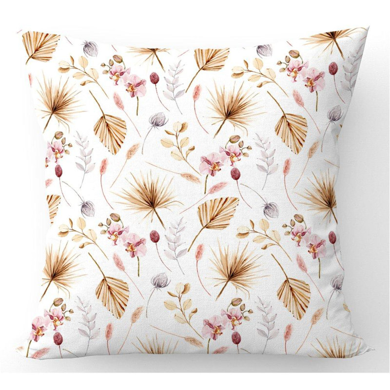 Branwell Floral Square Cushion