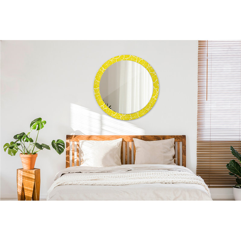 Huldar Glass Flat Wall Mirror