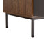 Support pour tourne-disque avec prise de courant et couvercle rabattable, console de rangement moyenne-390904408