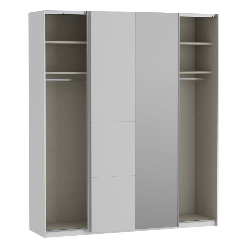 Tasani 2 Door Manufactured Wood Wardrobe