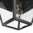 Cintron Modern Black 1-Light 9" H Outdoor Hanging Pendant