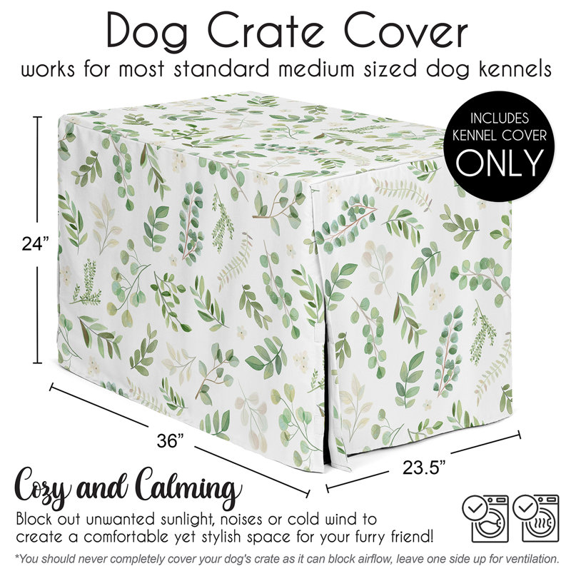Housse de chenil pour chien Botanical Floral par Sweet Jojo Designs
