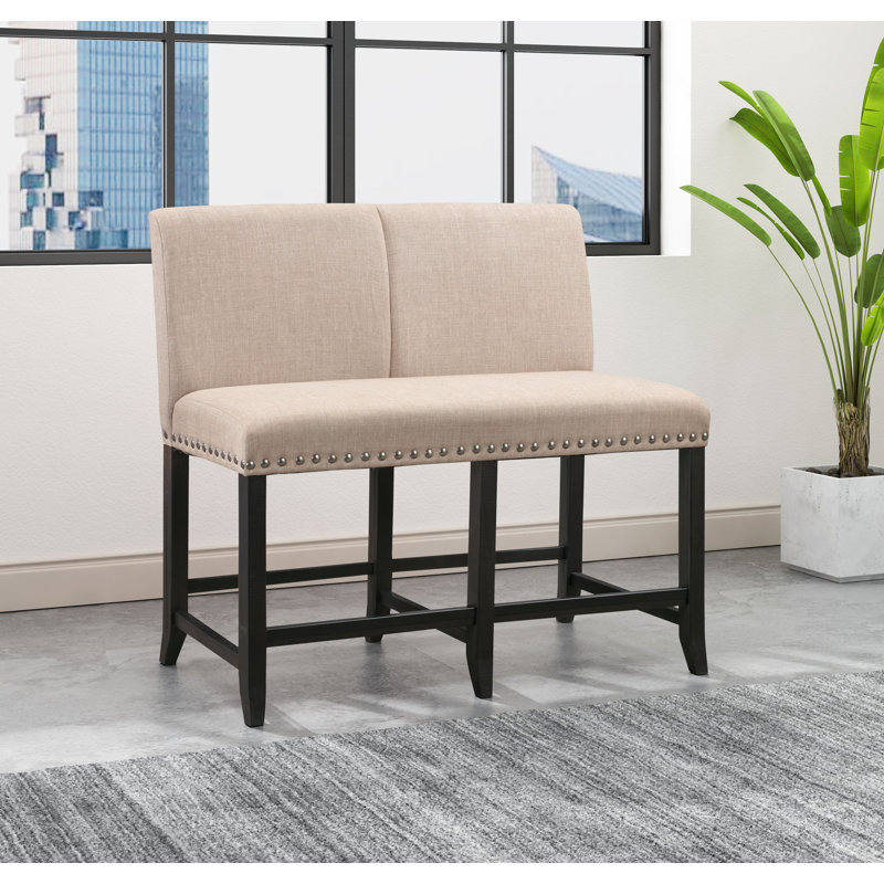 Kilby Polyester Upholstered Bench
