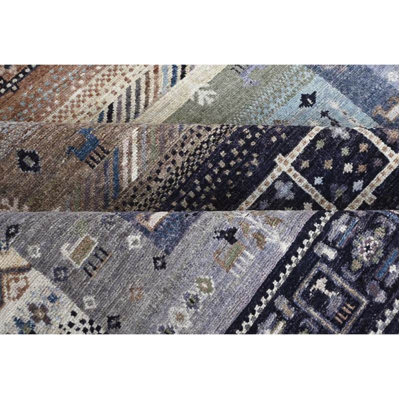 One-of-a-Kind Hand Knotted Area Rug