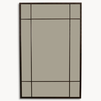 Algrange Flat Mirror with Shelves