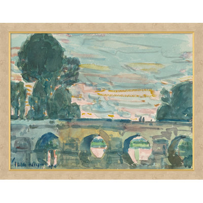 The Bridge At Grez Giclee Print by Soicher Marin Archives