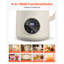 Machine à lait 8 en 1, machine à lait de soja 41 oz avec 10 pales, pour avoine maison, noix, soja, jus, lait frappé, céréales de riz, boissons à base de plantes avec auto-nettoyage, eau bouillante, délai de 12 heures