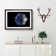 Blue Planet Earth in Abstract - Picture Frame Graphic Art Print