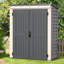 Yardmate Plus 5 ft. 7 in. W x 3 ft. D Plastic Pent Tool Shed