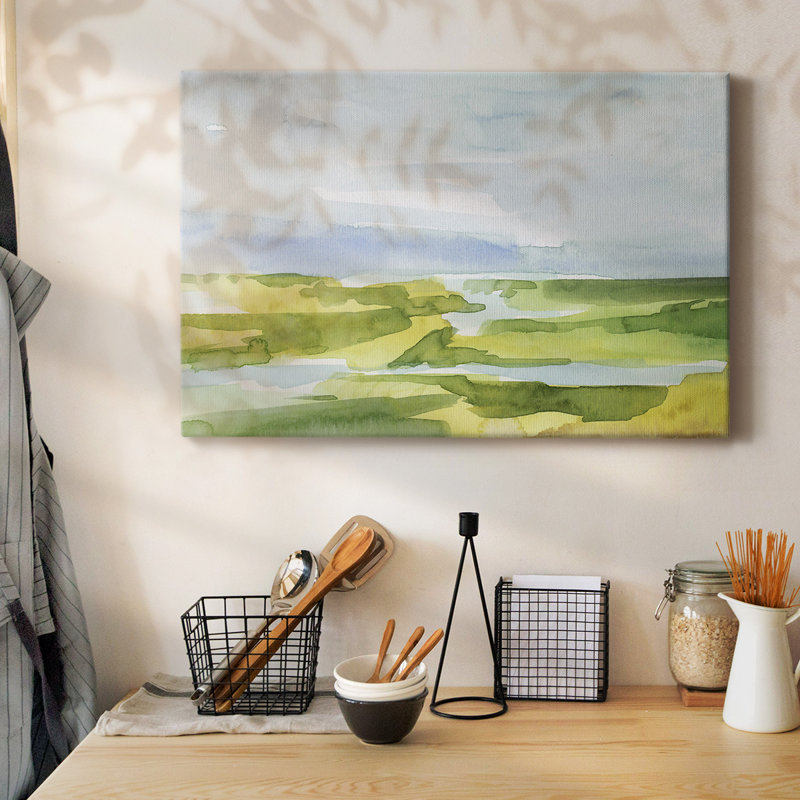 Watery Lowlands III-Gallery, toile tendue, H 12 po x l 18 po