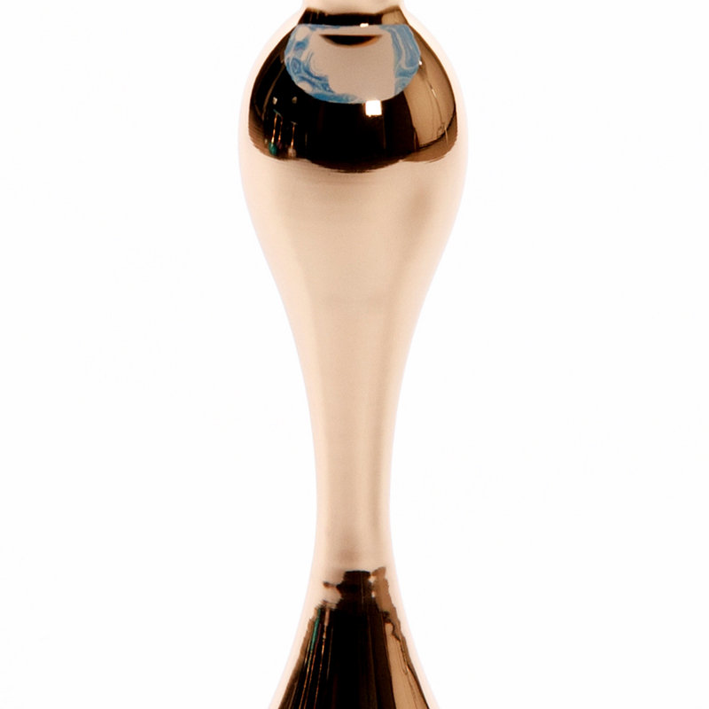 Table d'appoint ronde Mermaid Tail, Bleu