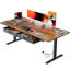 Adjustable Metal Base Standing Desk with Power Outlet-871027703-871027704