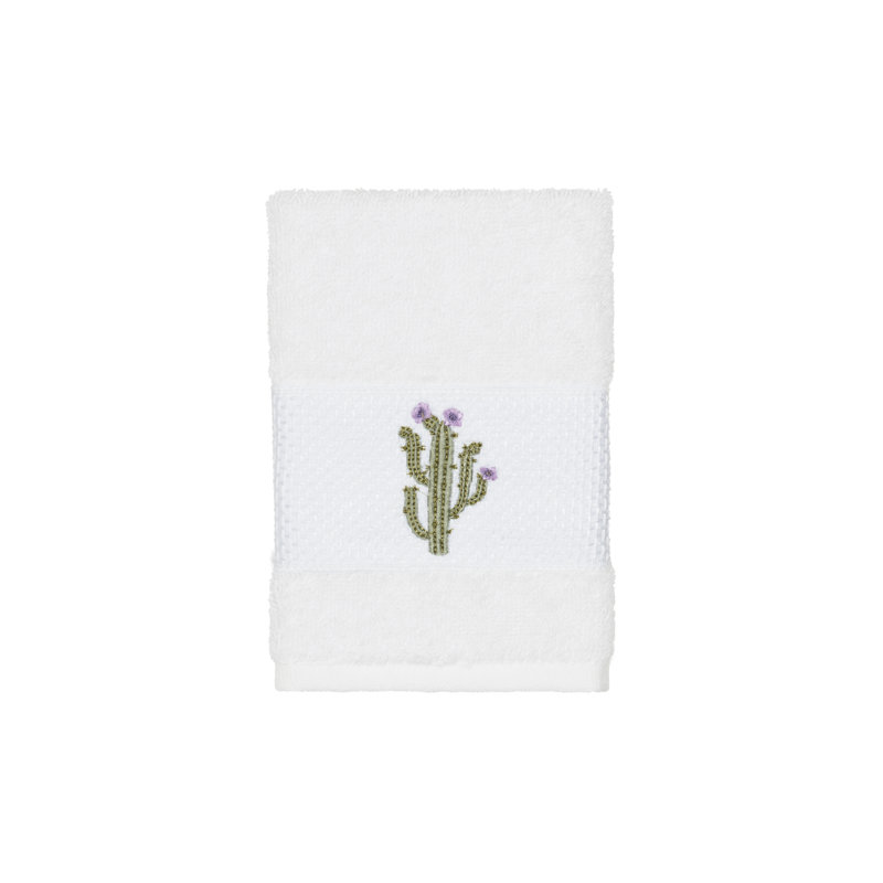 Mila Turkish Cotton Midweight Washcloth, White
