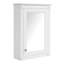 Armoire de rangement murale avec miroir et tablette réglable-198525686