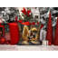 Coussin Bloodhound and Santa Claus-101410149