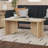 Console Table Light Oak