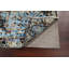 Tapis oriental contemporain abstrait à motif végétal noué à la main 4 x 6
