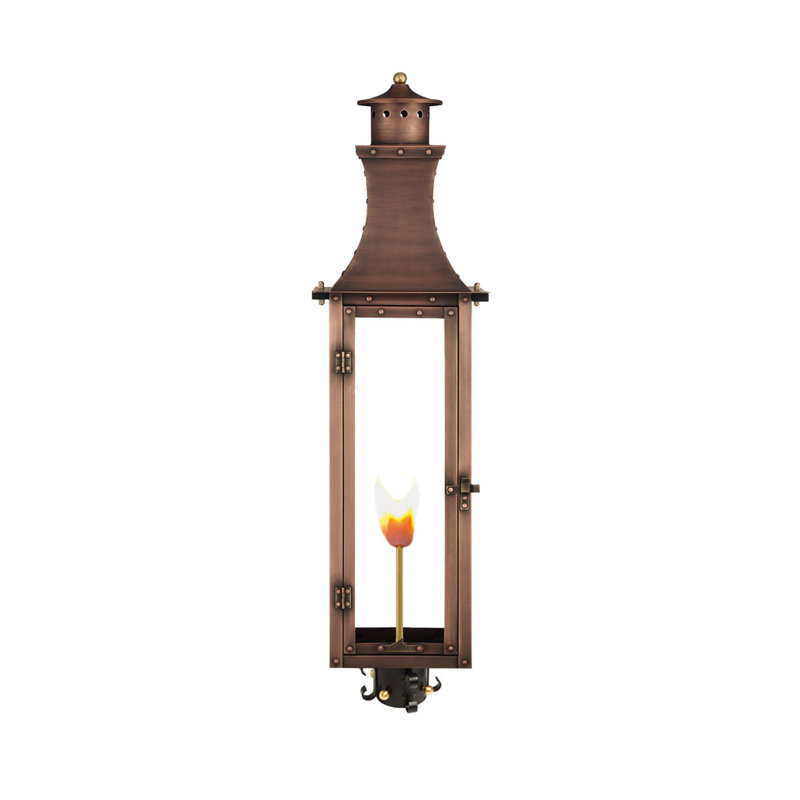 Bishop Square / Rectangular Lantern, 41" H x 11" W x 11" D