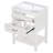 Elisebeth 24'' Single Bathroom Vanity with Ceramic Top