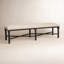 Monetti Upholstered Dining Bench