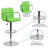 Chestertown Adjustable Bar Stools - Counter Height Barstools with Back and Armrest-31020305