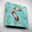 «Otter's Paradise IV» par Victoria Borges, art mural en verre acrylique