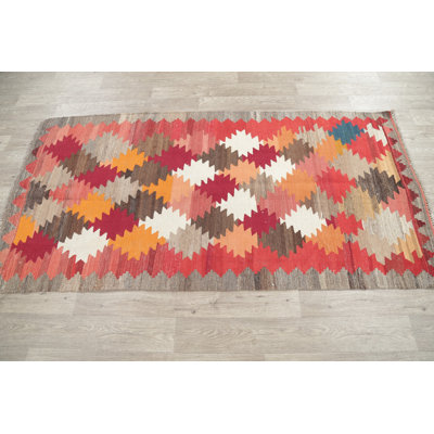 Darcie One-of-a-Kind 3'9" X 7'5" Wool Area Rug in