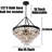 Benil 9 - Light Dimmable Tiered Chandelier