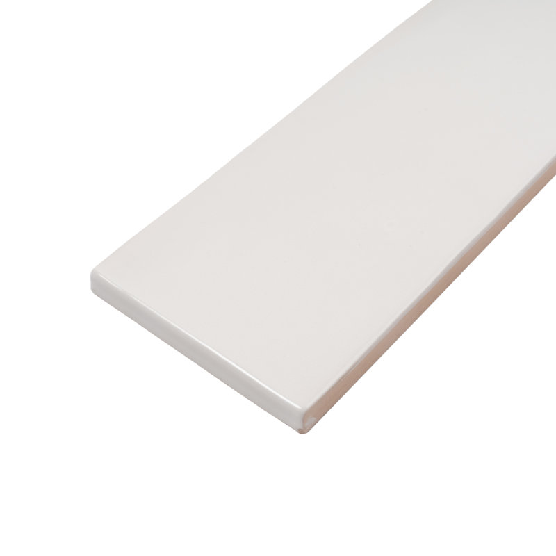 2.56'' W x 15.75'' L Ceramic Subway Singular Tile, Ivory White