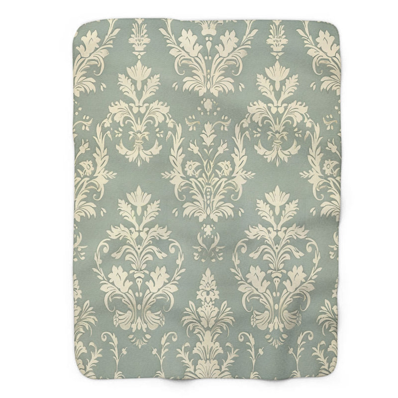 Victorian Flourish - 1 pièce Sherpa Premium, Grand lit