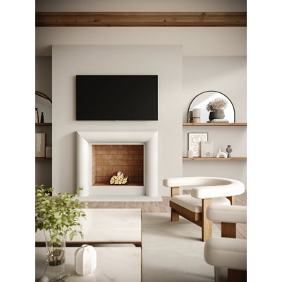 Aspen Cast Stone Fireplace Surround