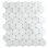 10.9" x 12.5" Marble Mosaic Tile