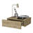 Maxxwel Floating Nightstand, Sleek Wall-Mounted Design With Spacious Drawer Storage-363071826