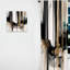 Avalon - Abstrait transitionnel Shapes IV - Rideau Shapes - Velours obscurcissant - 1 panneau-999989223