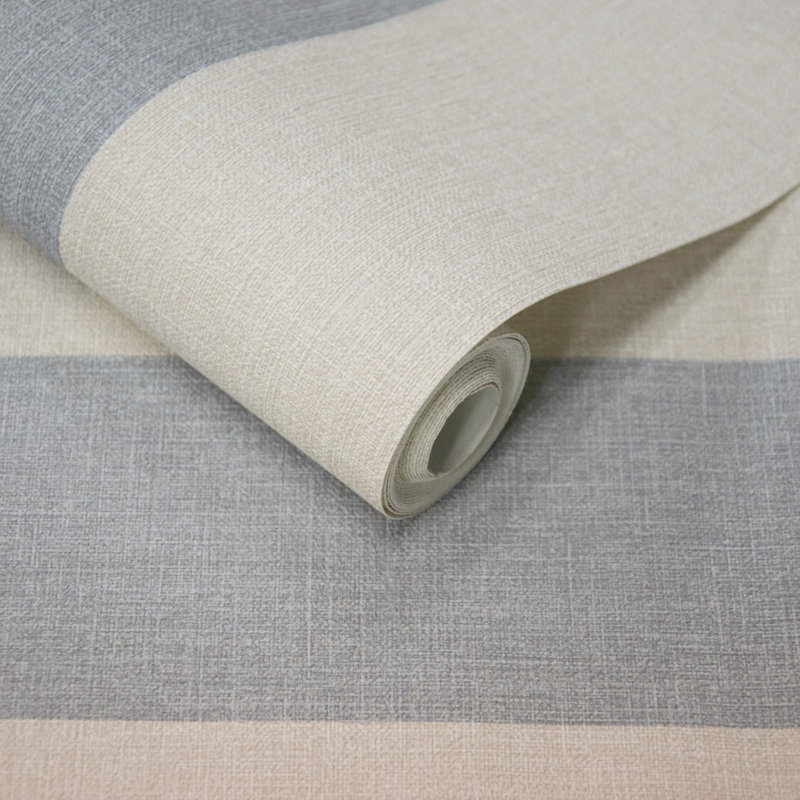 Rouleau de papier peint enduit Atmosphere Collection, Bleu