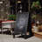 Wood A-Frame Magnetic Chalkboard Set with Markers, Stencils, and Magnets-86903241