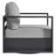Fauteuil pivotant en aluminium thermolaqué Tahoe-2124419836