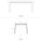 Lake Glass Top Dining Table-64076235