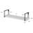 Gayle 2 Piece Wood Bracket Shelf