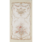 Hand-Knotted High-Quality Beige Area Rug