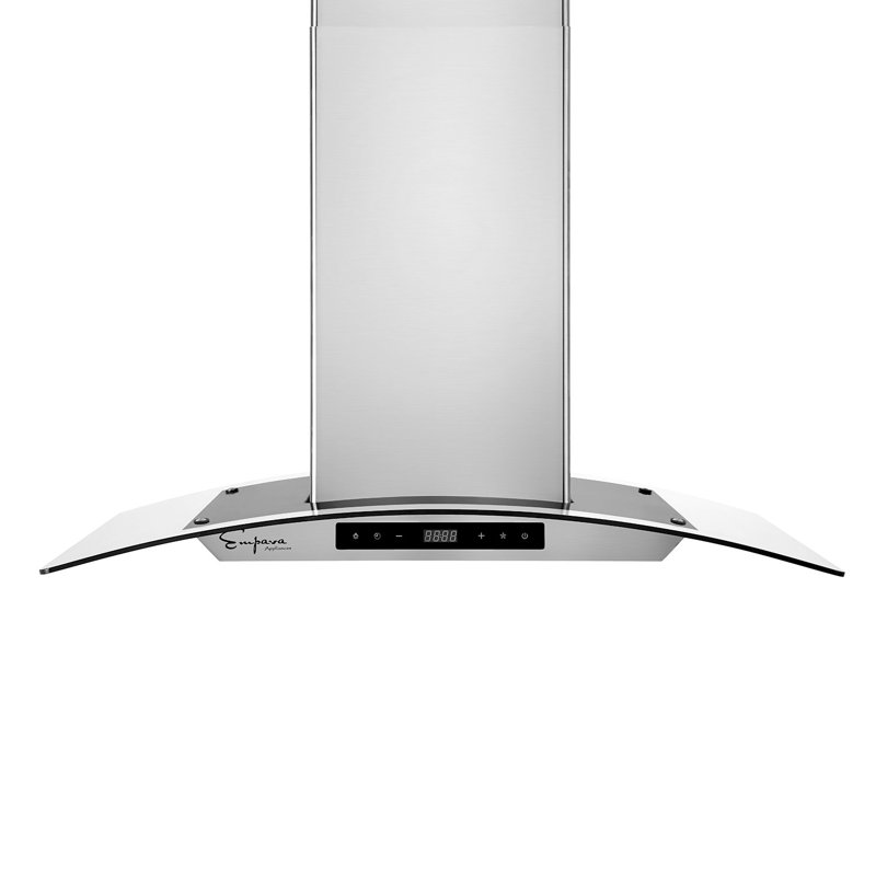 Empava 36" Metal 400 CFM Convertible Range Hood with Baffle Filter