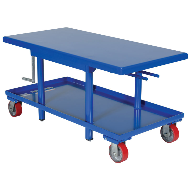 2000 Lb. Capacity Post Table, 23.93" H x 24" W x 43.875" D
