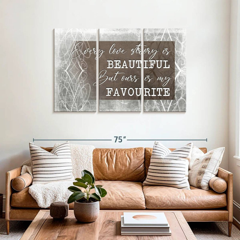 Favorite Love Love Typographie, H 36 po x l 57 po