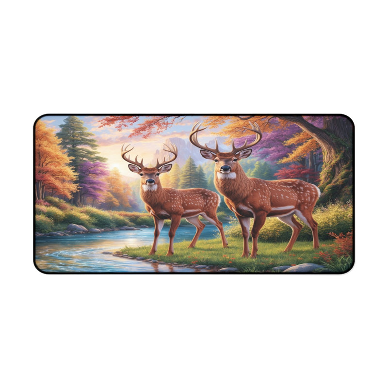Polyester Desk Pad, 14.4x12.1