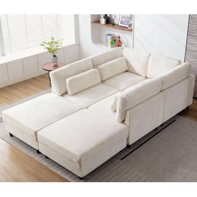 Thado Upholstered 144.48'' Sofa