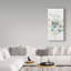 « eucalyptus iii on shiplap crop », reproduction de peinture à l’acrylique sur toile tendue-31872194