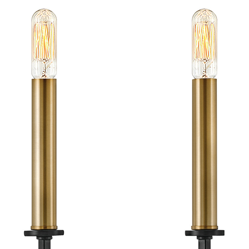 Lazlo 2-Light Two-Tone Candle Wall Sconce